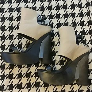 Jeffrey Campbell Ibiza platform sandals
